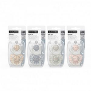 CHUPETE SILICONA T ANATOMICA SUAVINEX NOCHE 6-18 M 2 U