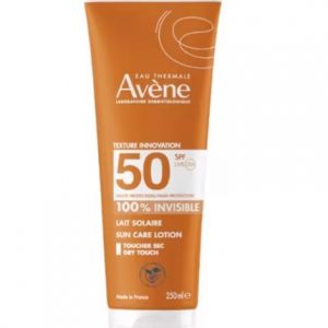 AVENE LECHE INVISIBLE MUY ALTA PROTECCIÓN SPF 50+ 250 ML
