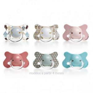 Suavinex Chupete Fisiológico Haute Couture Silicona +12 Meses, 1Ud