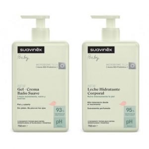 SUAVINEX DUPLO GEL ESPUMOSO + LOCION 500 ML