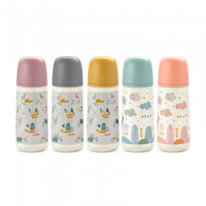 BIBERON TETINA SILICONA FISIOLOGICA SUAVINEX FLUJO L 360 ML