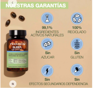 SLEEP PRANAROM 60 Cápsulas. - Imagen 2