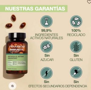 INMUNIDAD PRANAROM 60Cáps. - Imagen 2