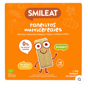 SMILEAT PANECITOS MULTICEREALES 60G