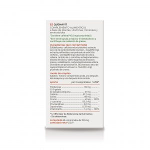 SORIA NATURAL QUEMAVIT 60 COMP. - Imagen 2