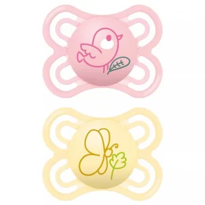 MAM Perfect chupete, 2-6 meses, conjunto de 2