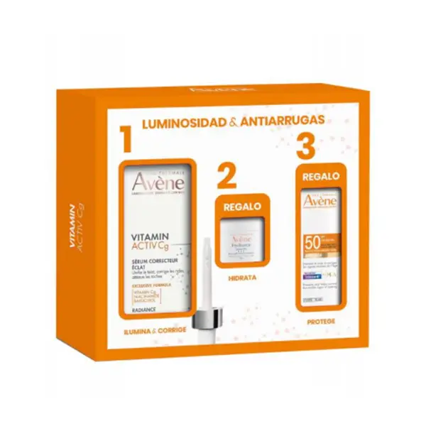 Pack Avene luminosidad y antiarrugas