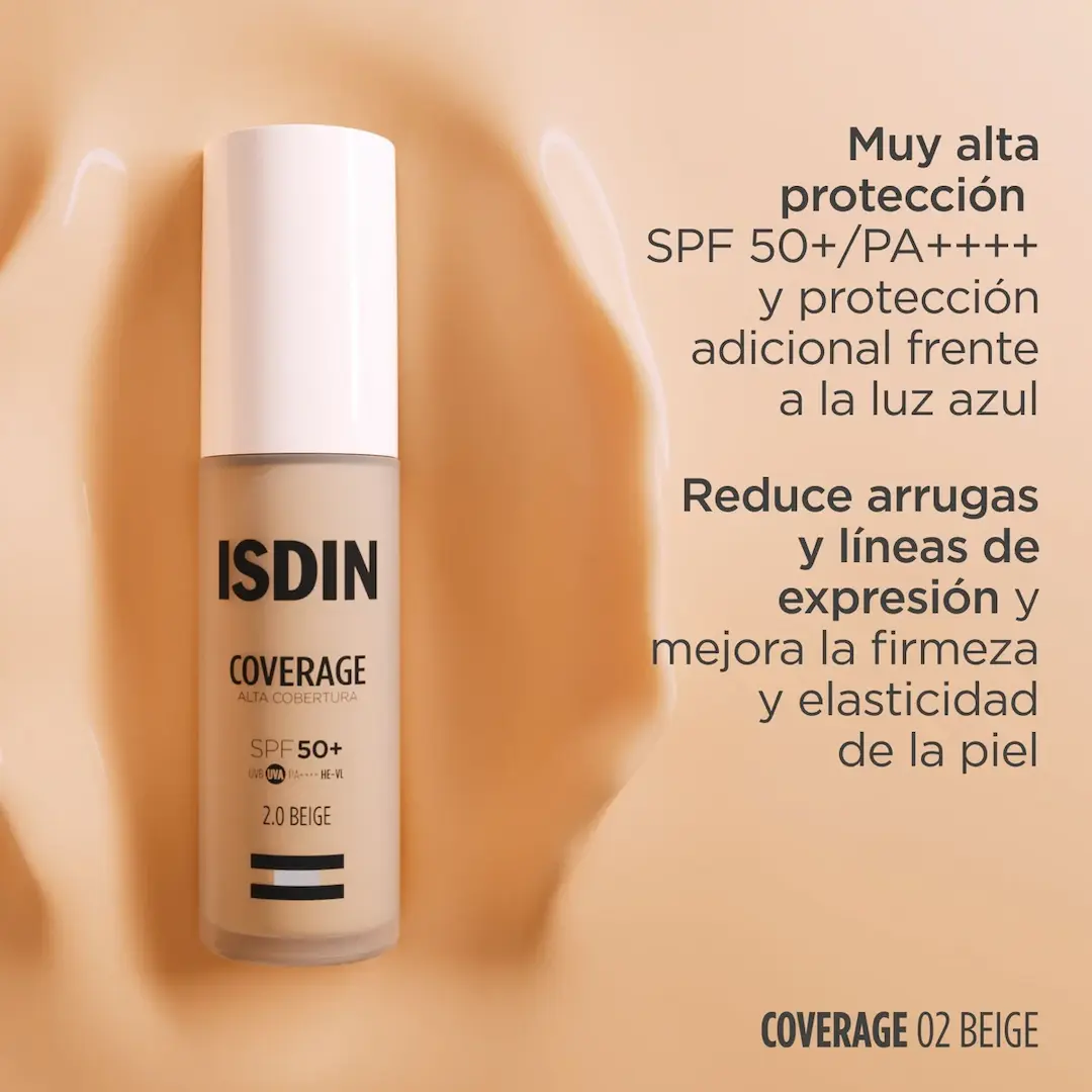 ISDIN COVERAGE BEIGE SPF50 - Imagen 3