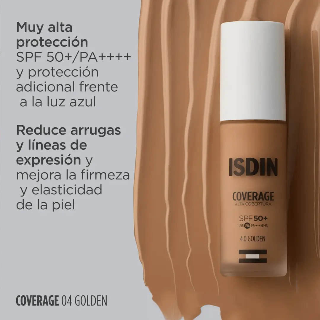 ISDIN COVERAGE GOLDEN SPF50 - Imagen 4