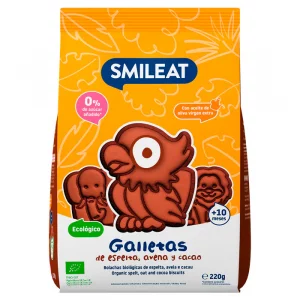 SMILEAT GALLETAS ESPELTA, AVENA Y CACAO