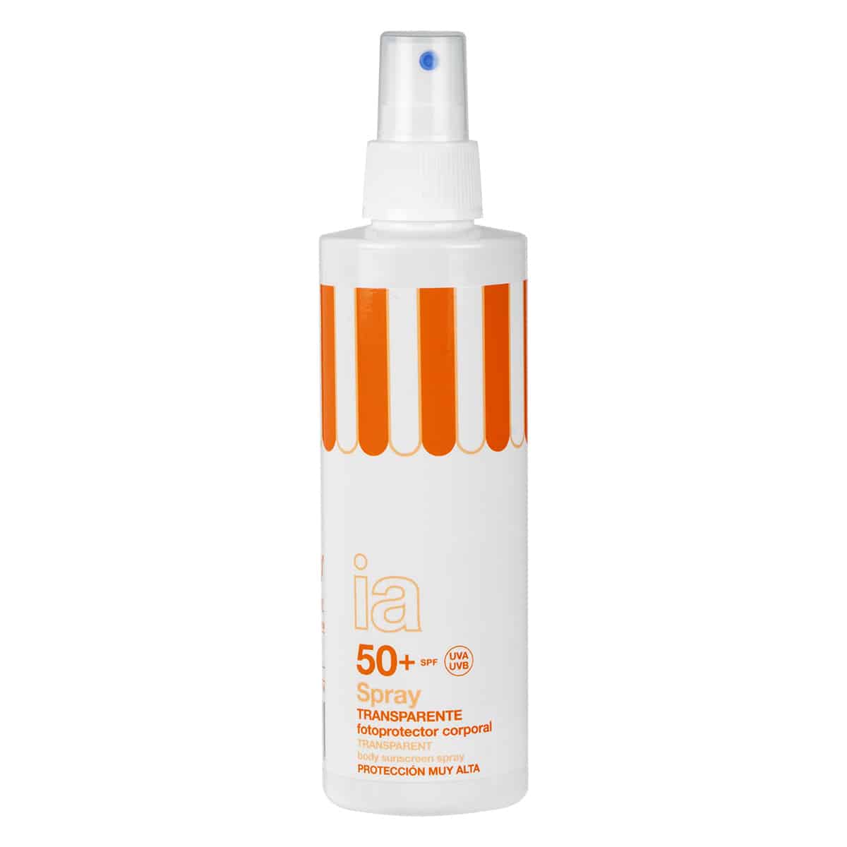 INTERAPOTHEK SPRAY TRANSPARENTE CORPORAL SPF50+