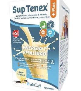 BATIDOS PROTEINA SUP TENEX VAINILLA 15 SOBRES