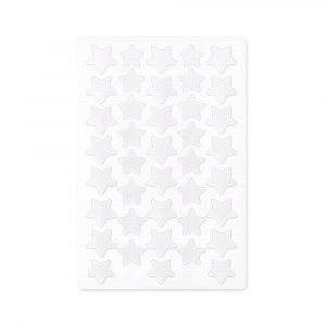 PARCHES ESTRELLAS PATCHD LAB 40U. PLATA
