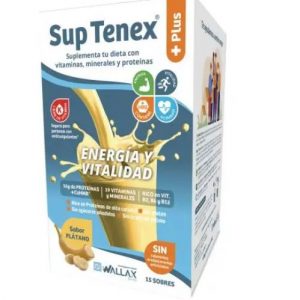 BATIDOS PROTEINA SUP TENEX PLATANO 15 SOBRES