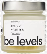 BE LEVELS VITAMINA D3+K2 60 PERLAS